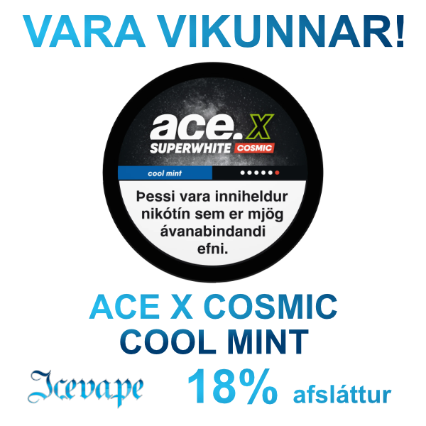 VARA VIKUNNAR! ACE X COOL MINT COSMIC